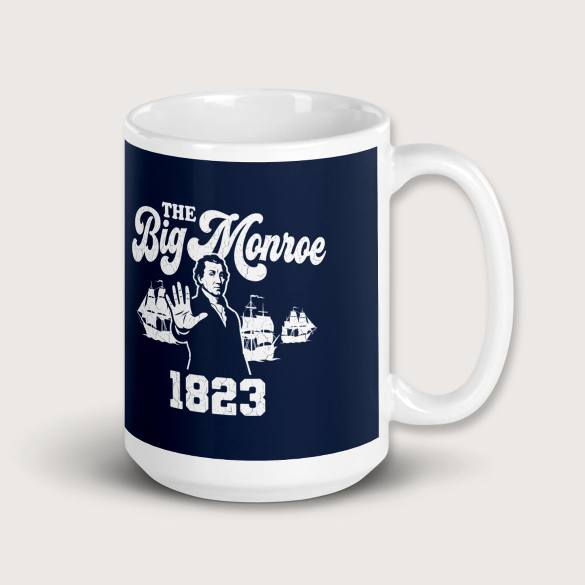 The Big Monroe Mug - history buff gift by HistoHead