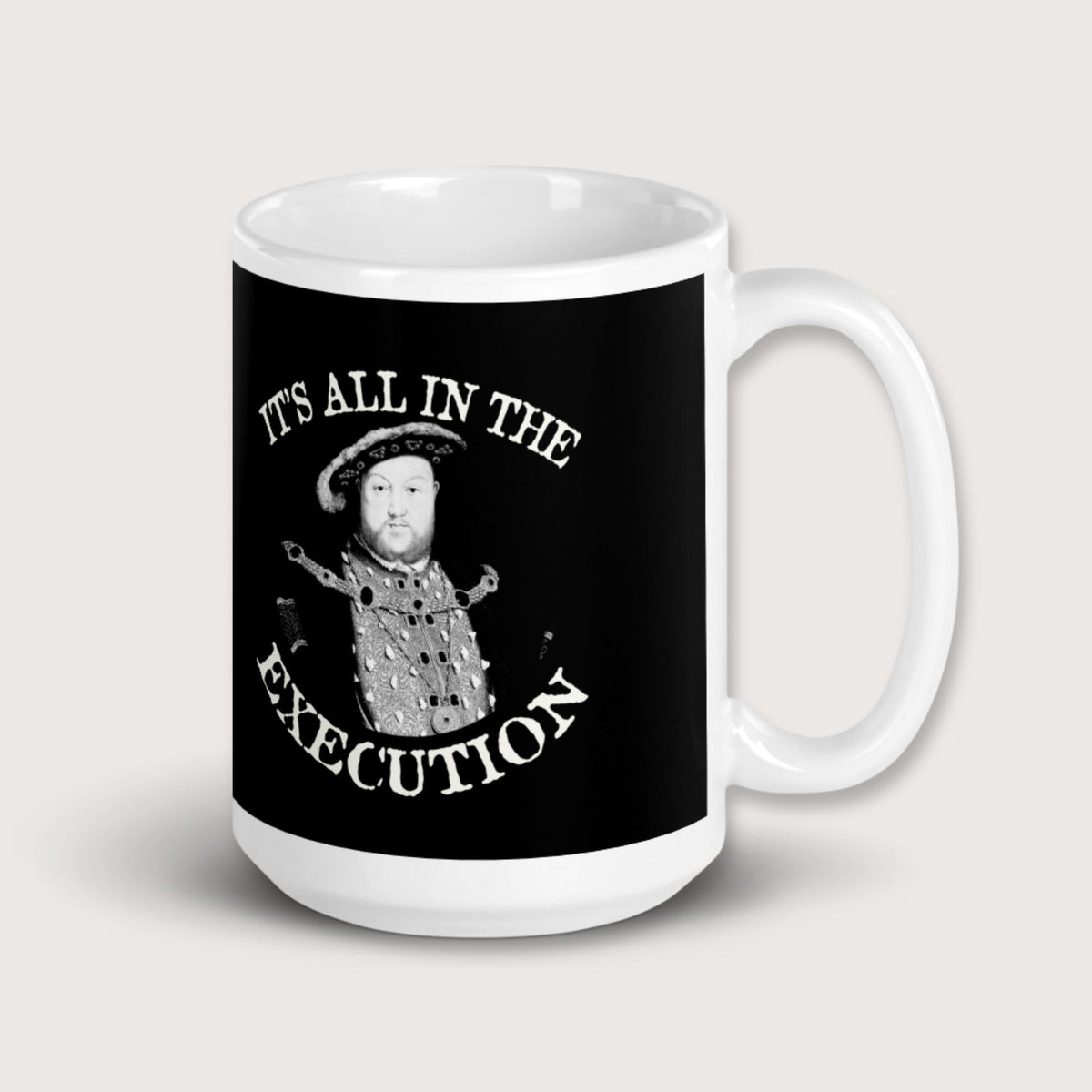 Henry VIII Execution Mug - history buff gift by HistoHead