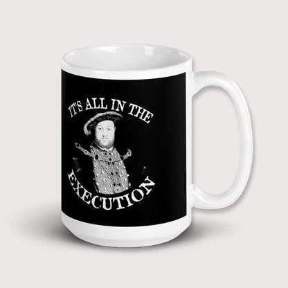 Henry VIII Execution Mug - history buff gift by HistoHead