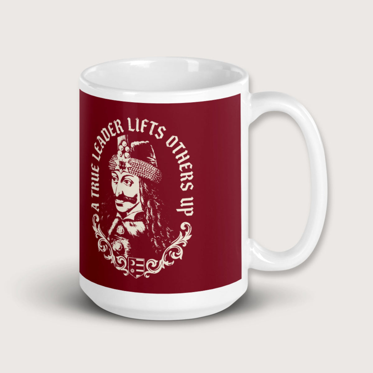 Vlad the Impaler True Leader Mug - history buff gift by HistoHead