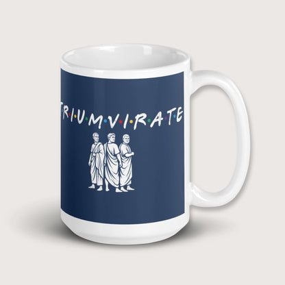 First Triumvirate Mug - history buff gift by HistoHead