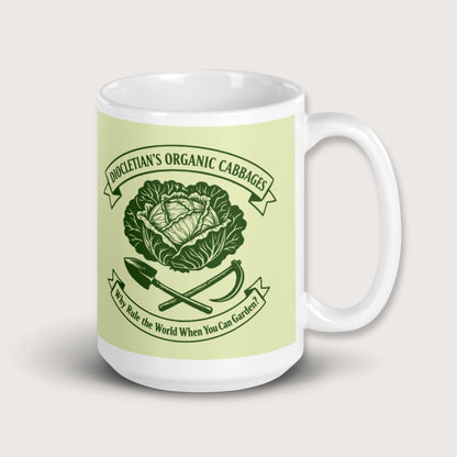 Diocletian's Cabbage Mug - history buff gift by HistoHead