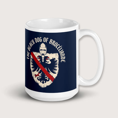 Du Guesclin The Black Dog of Brocéliande Mug - history buff gift by HistoHead