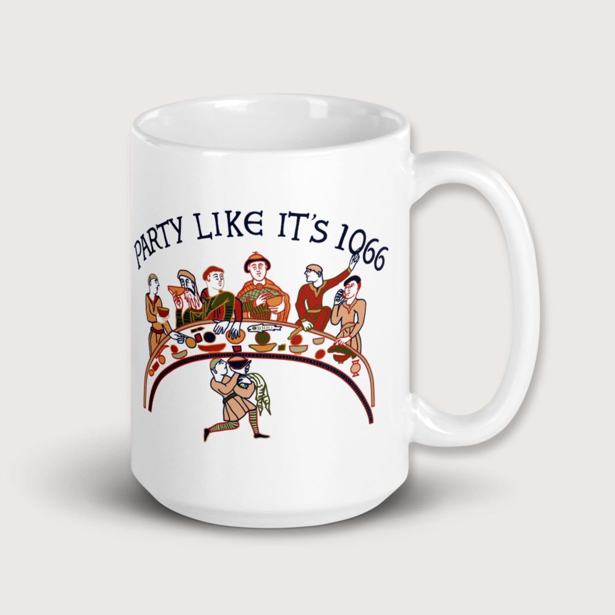 Bayeux Tapestry Party Like It's 1066 Mug - history buff gift by HistoHead