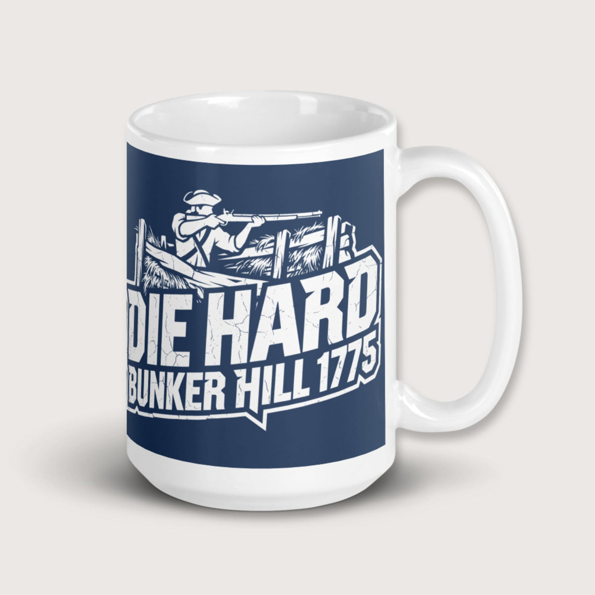 Die Hard Bunker Hill 1775 Mug - history buff gift by HistoHead