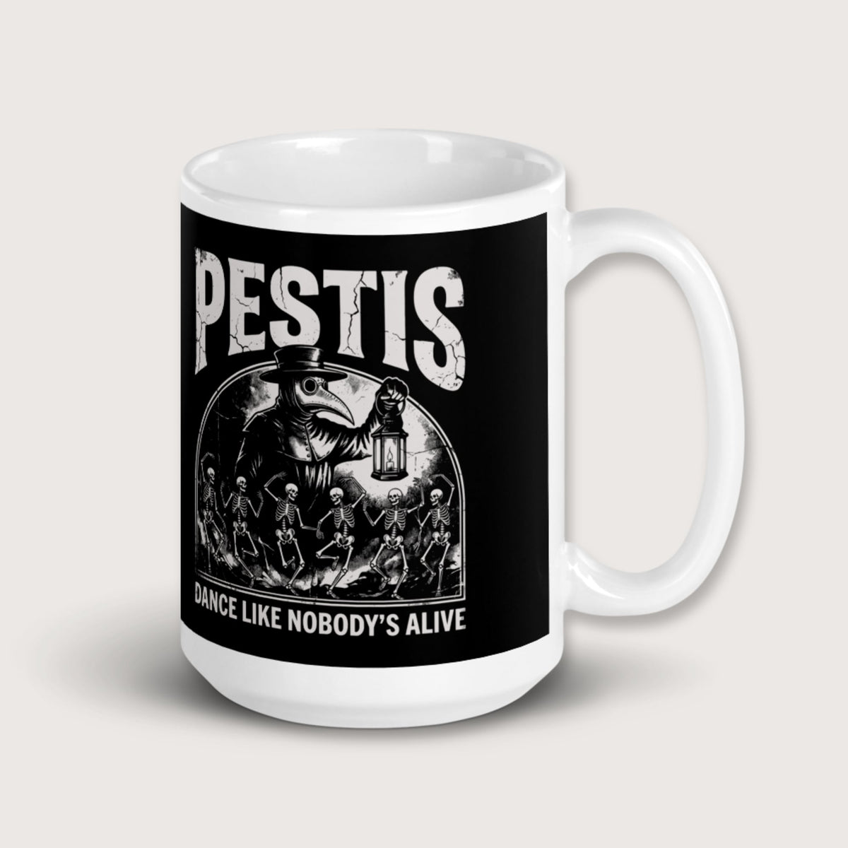 Pestis Dance Mug - history buff gift by HistoHead