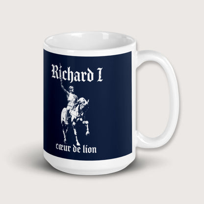 Richard I Coeur de Lion Mug - history buff gift by HistoHead