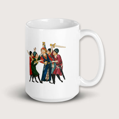 Medieval Positivity Mug - history buff gift by HistoHead