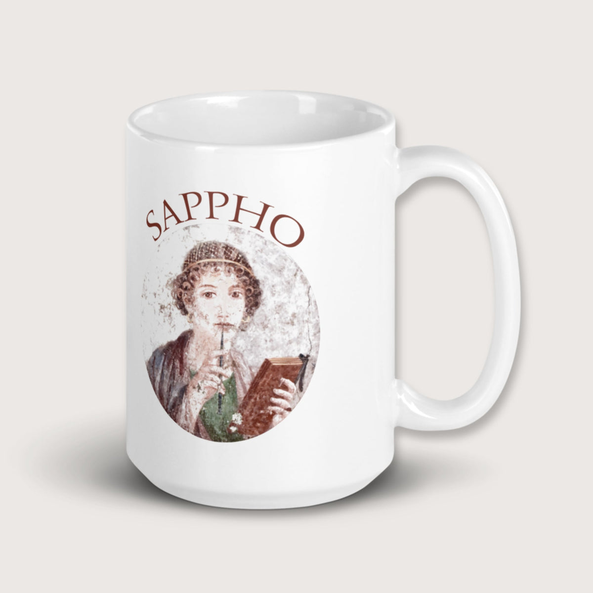 Sappho Mug - history buff gift by HistoHead