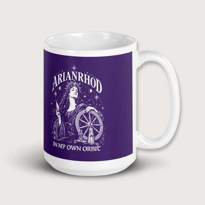 Arianrhod In My Own Orbit Mug - history buff gift by HistoHead
