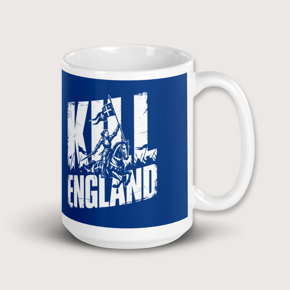 Joan of Arc Kill England Mug - history buff gift by HistoHead