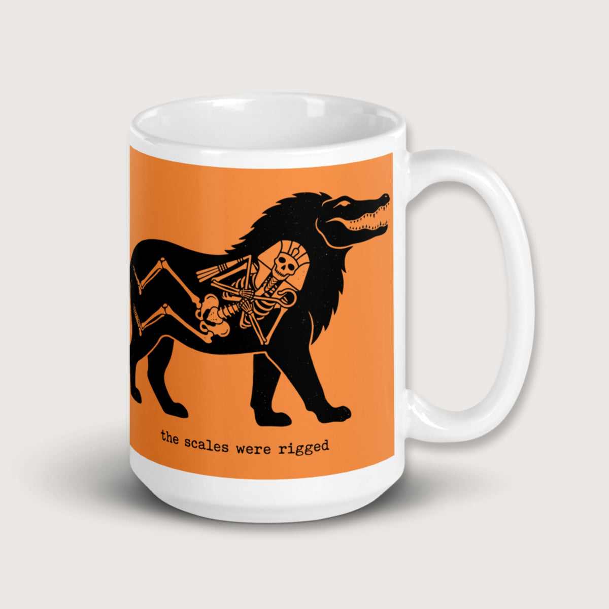 The Scales Were Rigged Mug - history buff gift by HistoHead