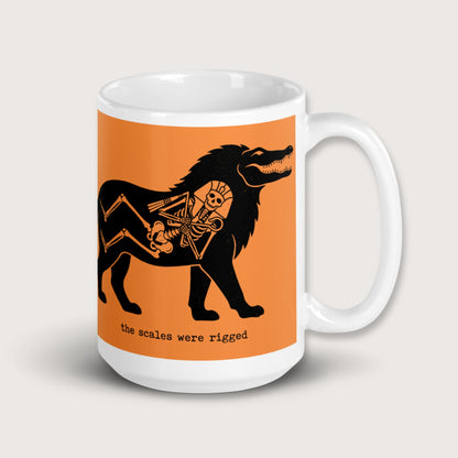 The Scales Were Rigged Mug - history buff gift by HistoHead