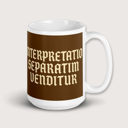 Translation Sold Separately in Latin Mug - history buff gift by HistoHead