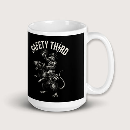 Plague Doctor Safety Third Mug - history buff gift by HistoHead