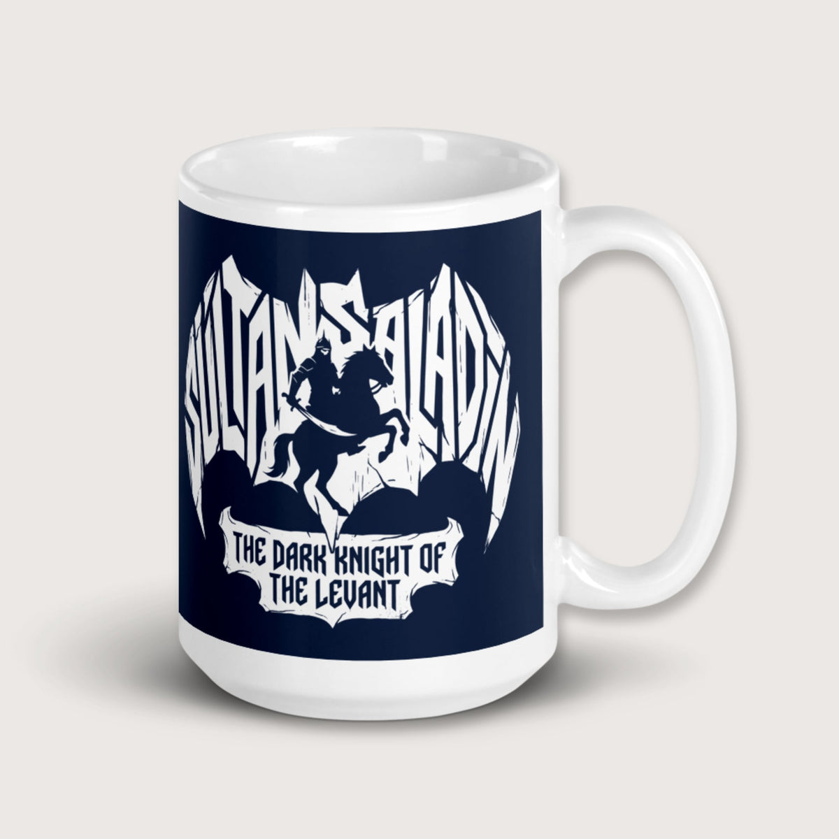 Saladin Dark Knight Mug - history buff gift by HistoHead
