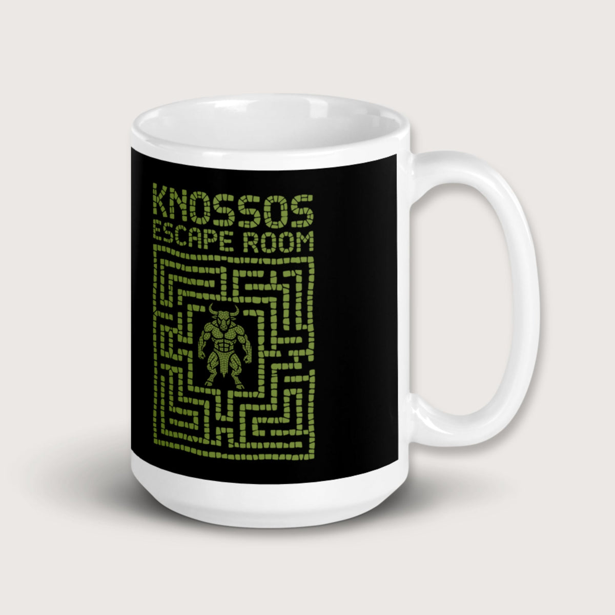 Knossos Escape Room Mug - history buff gift by HistoHead