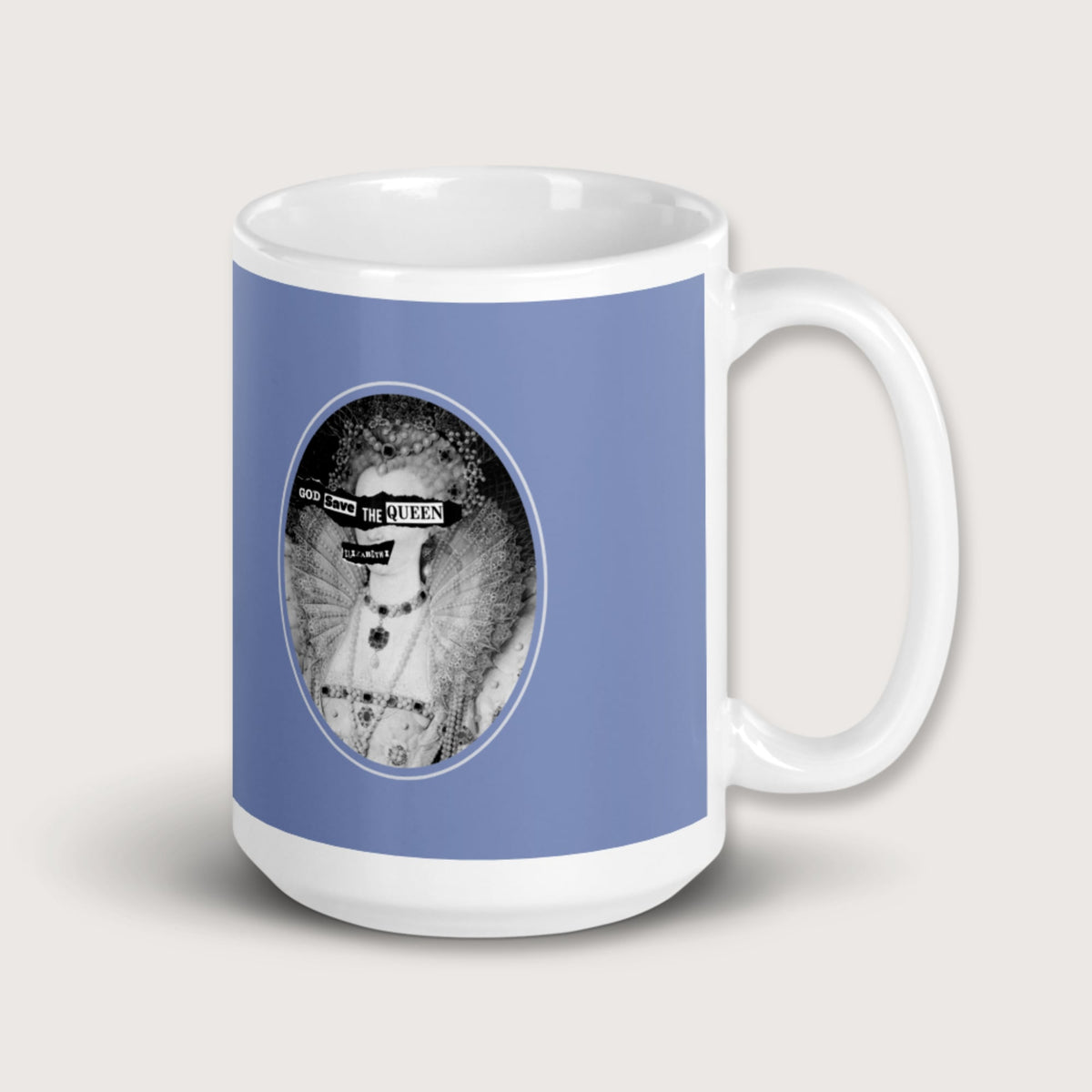 God Save the Queen Elizabeth I Mug - history buff gift by HistoHead