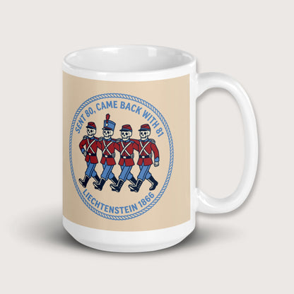 Liechtenstein 1866 Mug - history buff gift by HistoHead