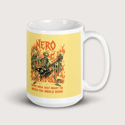 Nero Watch the World Burn Mug - history buff gift by HistoHead