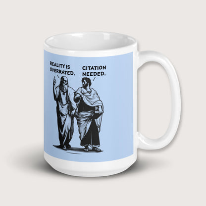 Plato & Aristotle Debate Mug - history buff gift by HistoHead