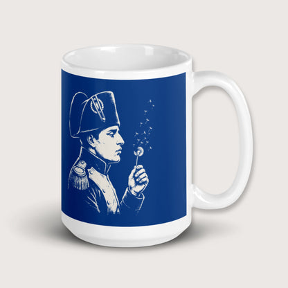 Napoleon Bonaparte Blowing Wishes Mug - history buff gift by HistoHead