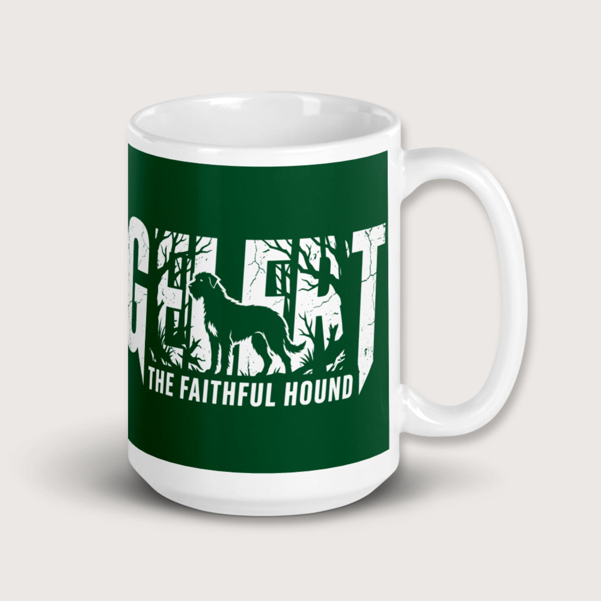 Gelert The Faithful Hound Mug - history buff gift by HistoHead