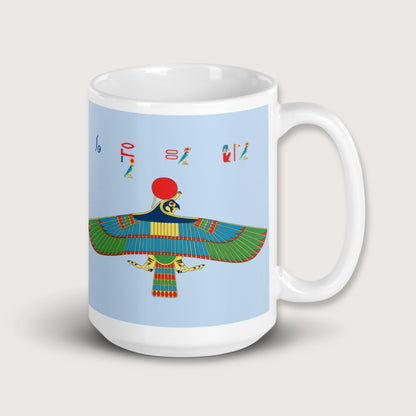 Hawk Emblem of Ra Mug - history buff gift by HistoHead
