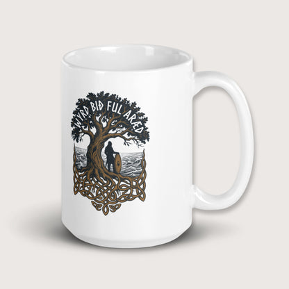 Old English Fate Is Inexorable Mug - history buff gift by HistoHead