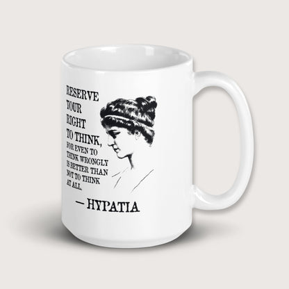 Hypatia Quote Mug - history buff gift by HistoHead