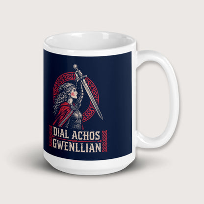 Dial Achos Gwenllian Mug - history buff gift by HistoHead