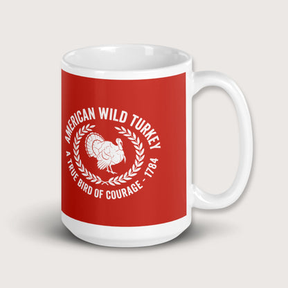 American Wild Turkey Mug - history buff gift by HistoHead