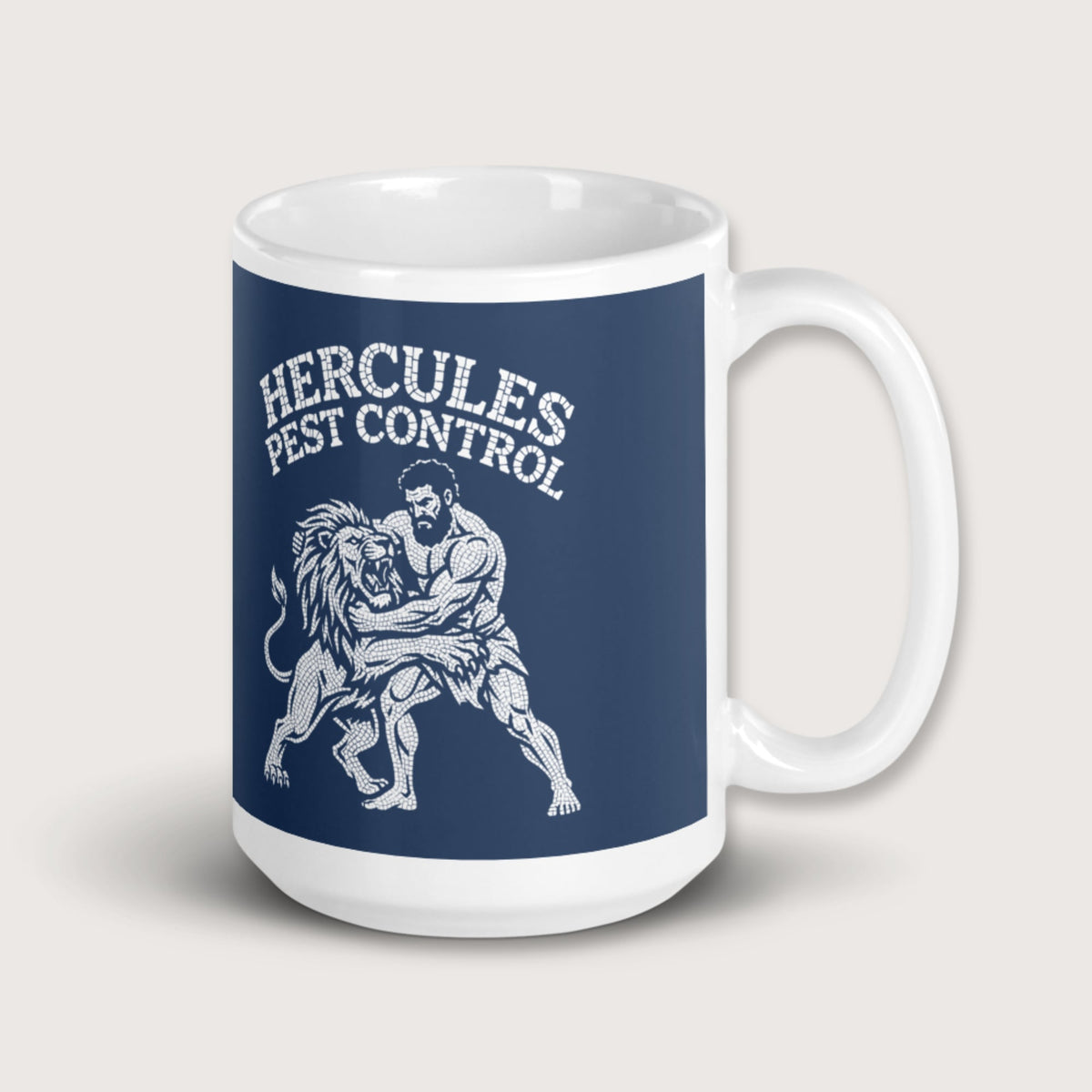 Hercules Pest Control Mug - history buff gift by HistoHead