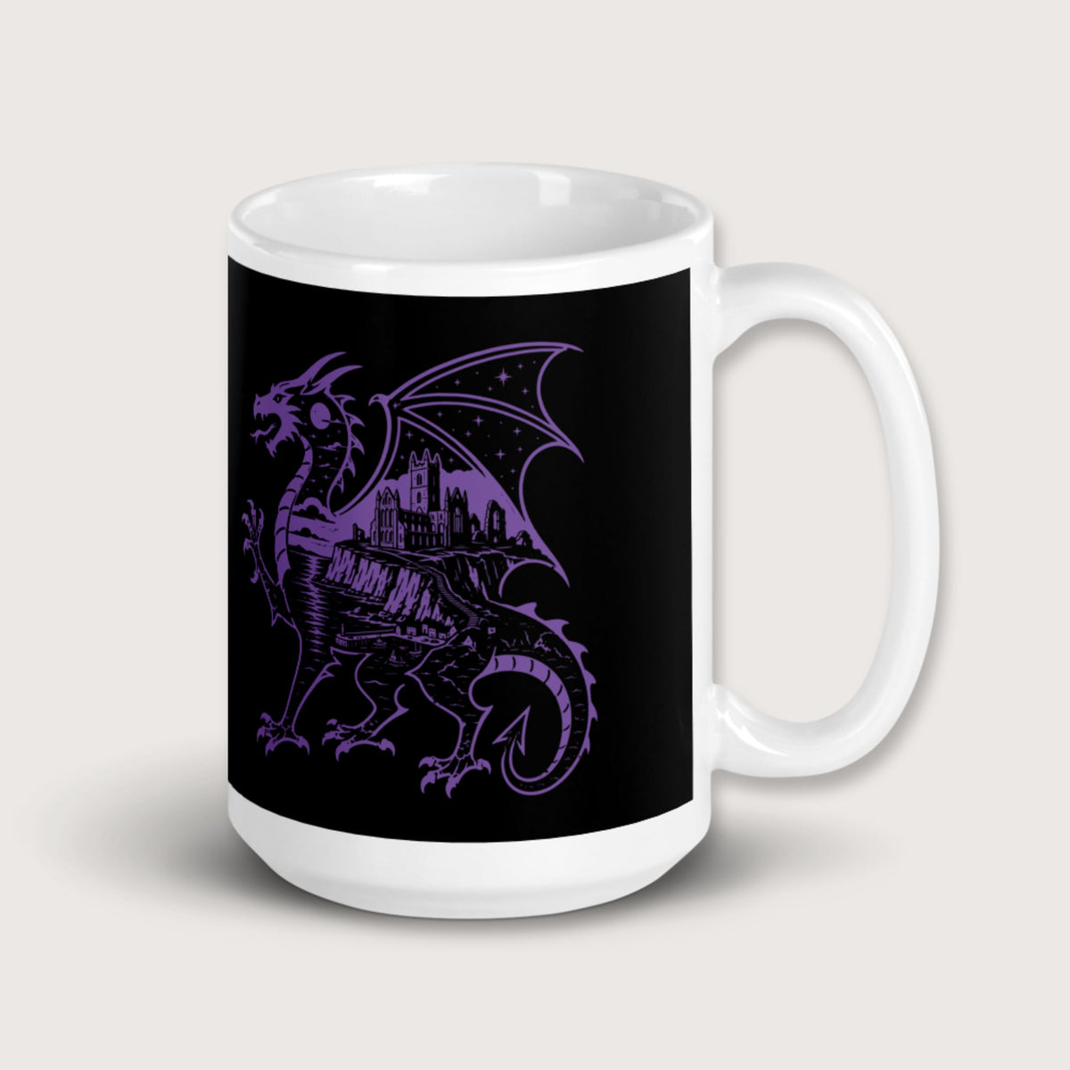 Whitby Wyrm Mug - history buff gift by HistoHead