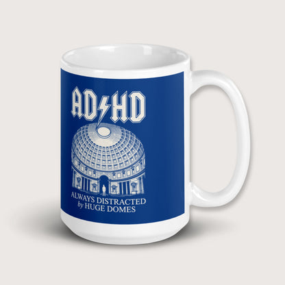 Always Distracted by Huge Domes Mug - history buff gift by HistoHead