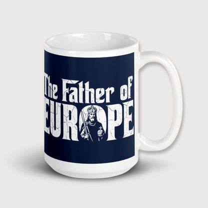 Charlemagne The Father of Europe Mug - history buff gift by HistoHead