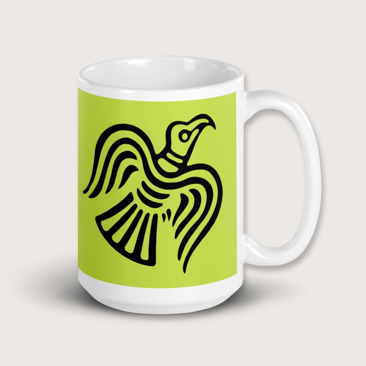 Viking Raven Symbol Mug - history buff gift by HistoHead