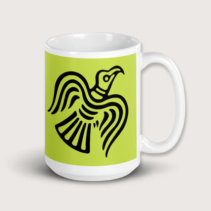 Viking Raven Symbol Mug - history buff gift by HistoHead