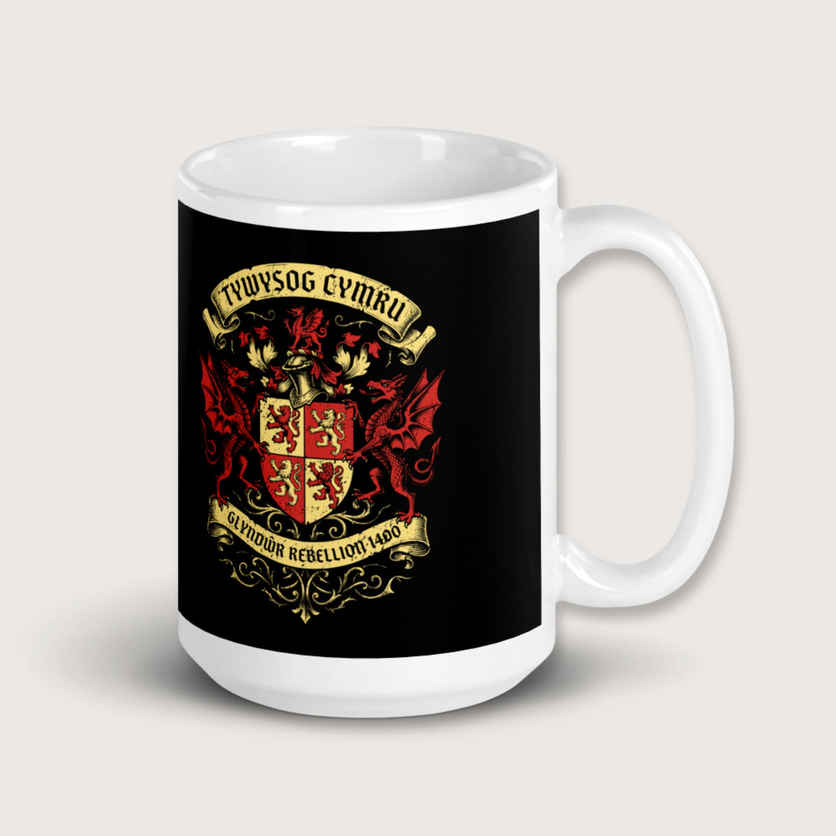 Glyndwr Rebellion 1400 Mug - history buff gift by HistoHead