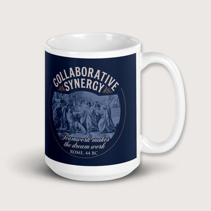 Collaborative Synergy Mug - history buff gift by HistoHead
