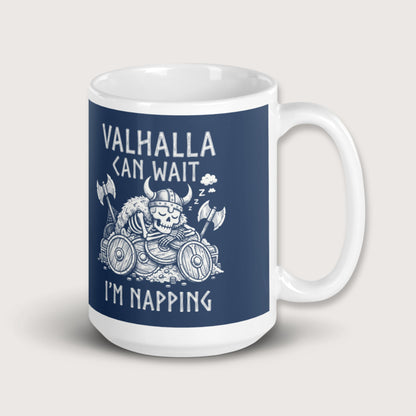 Valhalla Can Wait Mug - history buff gift by HistoHead