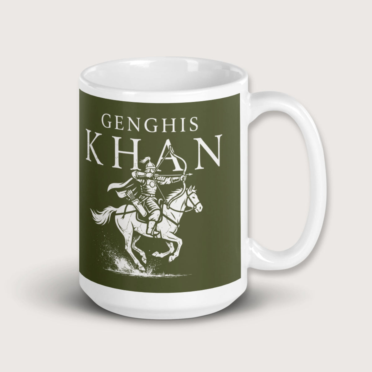 Genghis Khan Mug - history buff gift by HistoHead