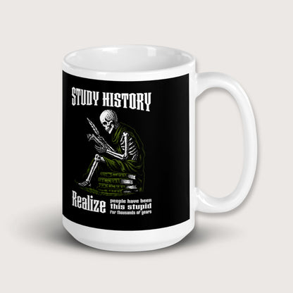 Study History Mug - history buff gift by HistoHead