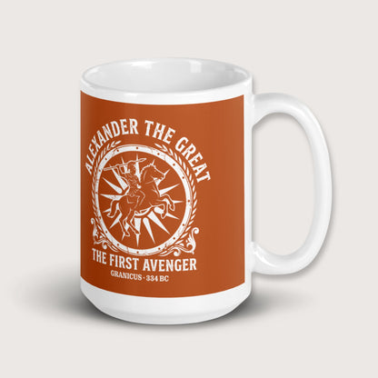 Alexander the Great First Avenger Mug - history buff gift by HistoHead