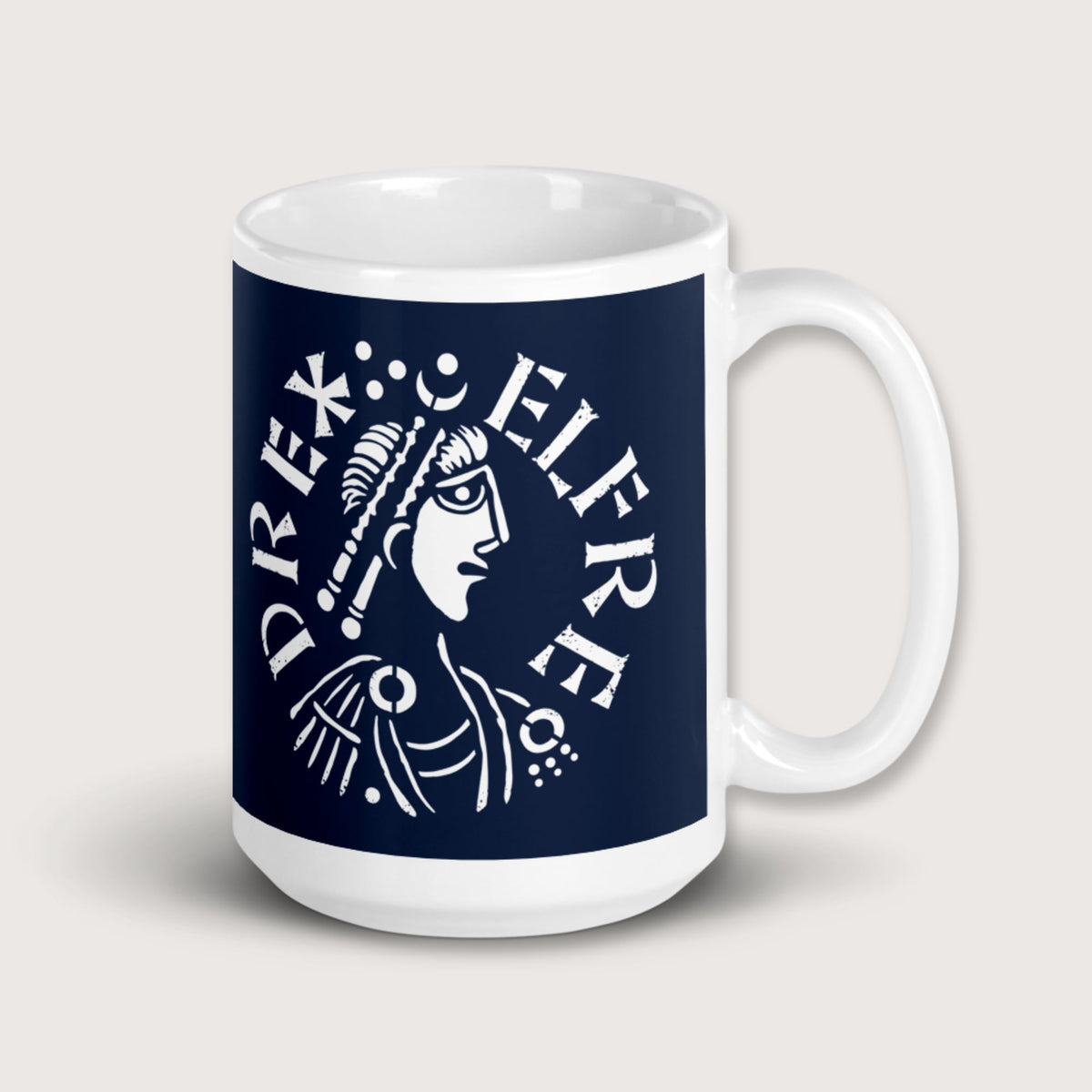 Alfred the Great Penny Mug - history buff gift by HistoHead