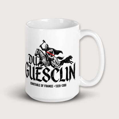 Du Guesclin Mug - history buff gift by HistoHead