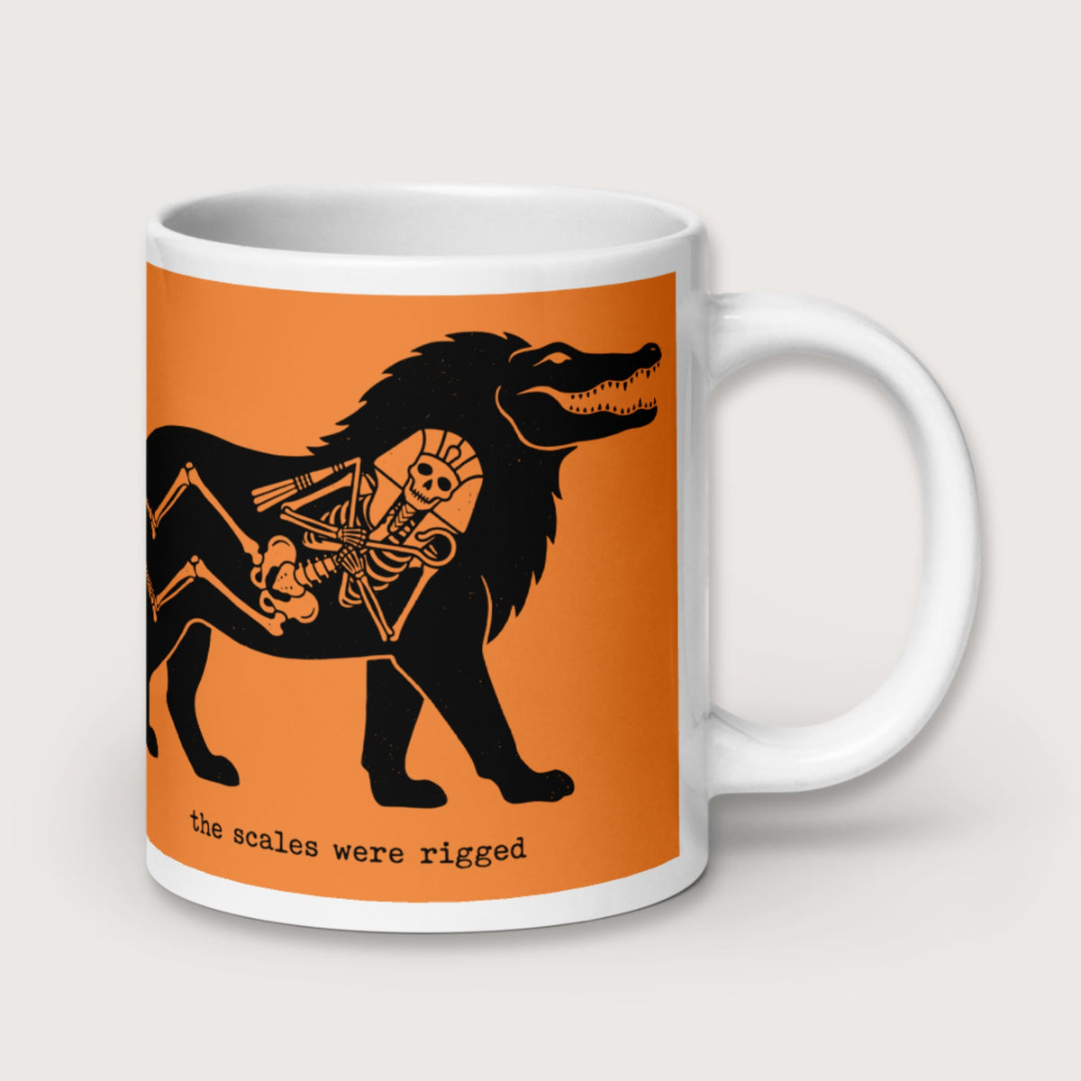 The Scales Were Rigged Mug - history buff gift by HistoHead