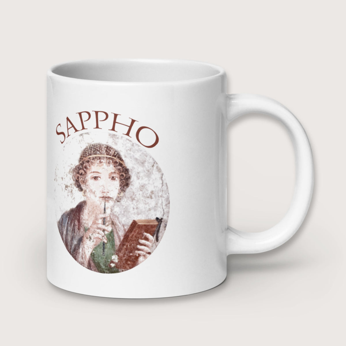 Sappho Mug - history buff gift by HistoHead