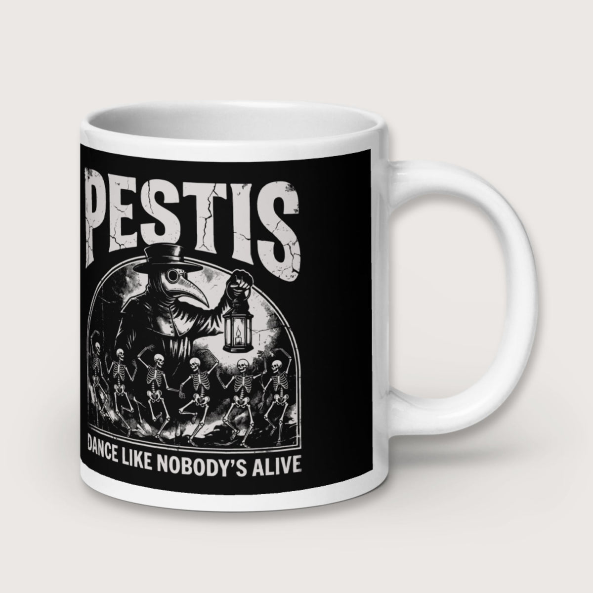 Pestis Dance Mug - history buff gift by HistoHead