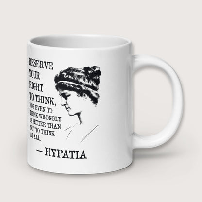Hypatia Quote Mug - history buff gift by HistoHead